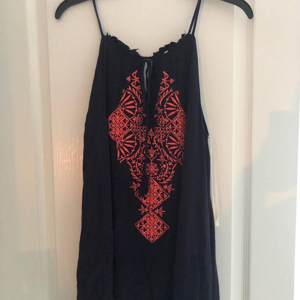 Thin Strapped Mini Dress